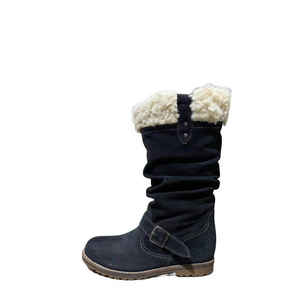 NEW ERIC MICHAEL women's nashua winter boots in black